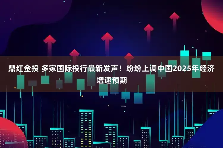 鼎红金投 多家国际投行最新发声！纷纷上调中国2025年经济增速预期